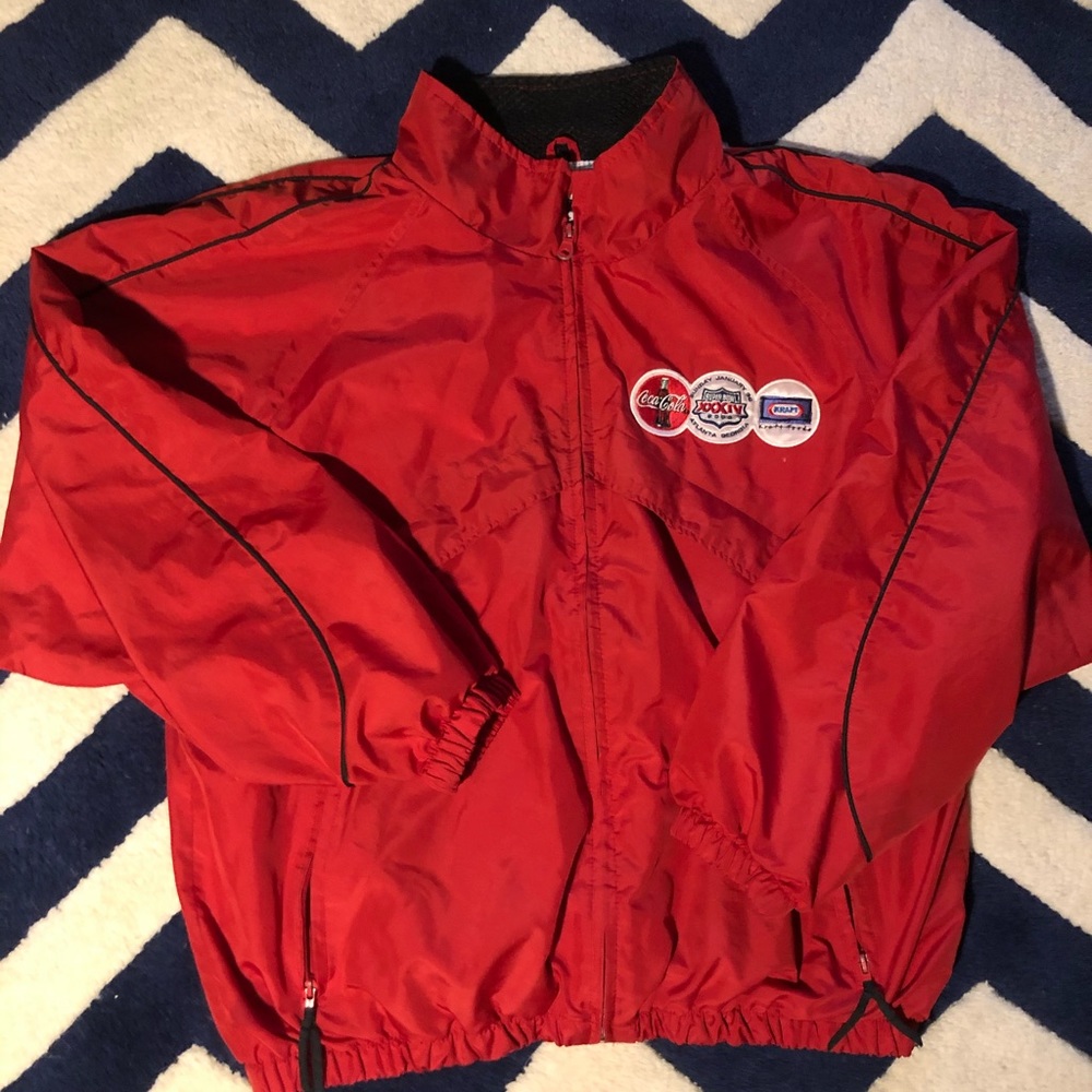 Vintage Red Puma Super Bowl 24 Jacket